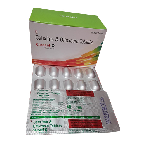 Cefixime And Ofloxacin Tablets General Medicines