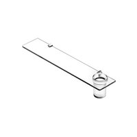 Bathroom Glass Shelf With Tumbler-h2o - Color: Silver Rg