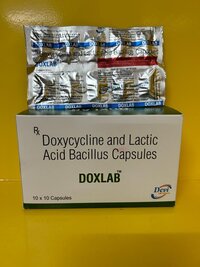 Doxycycline 100 mg with lacticacid 5 bacillus capsules