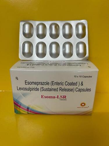 Esomeprazole 40 mg Levosulpride 75mg  capsules