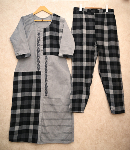 embroidered kurta pant