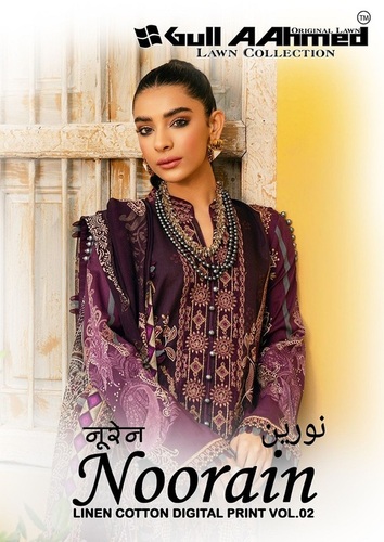 Gull Aahmed Noorain Vol-2 Dress Material