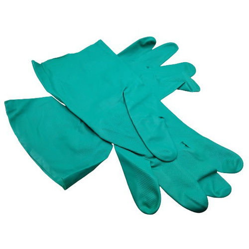 Different Available Green Nitrile Hand Gloves