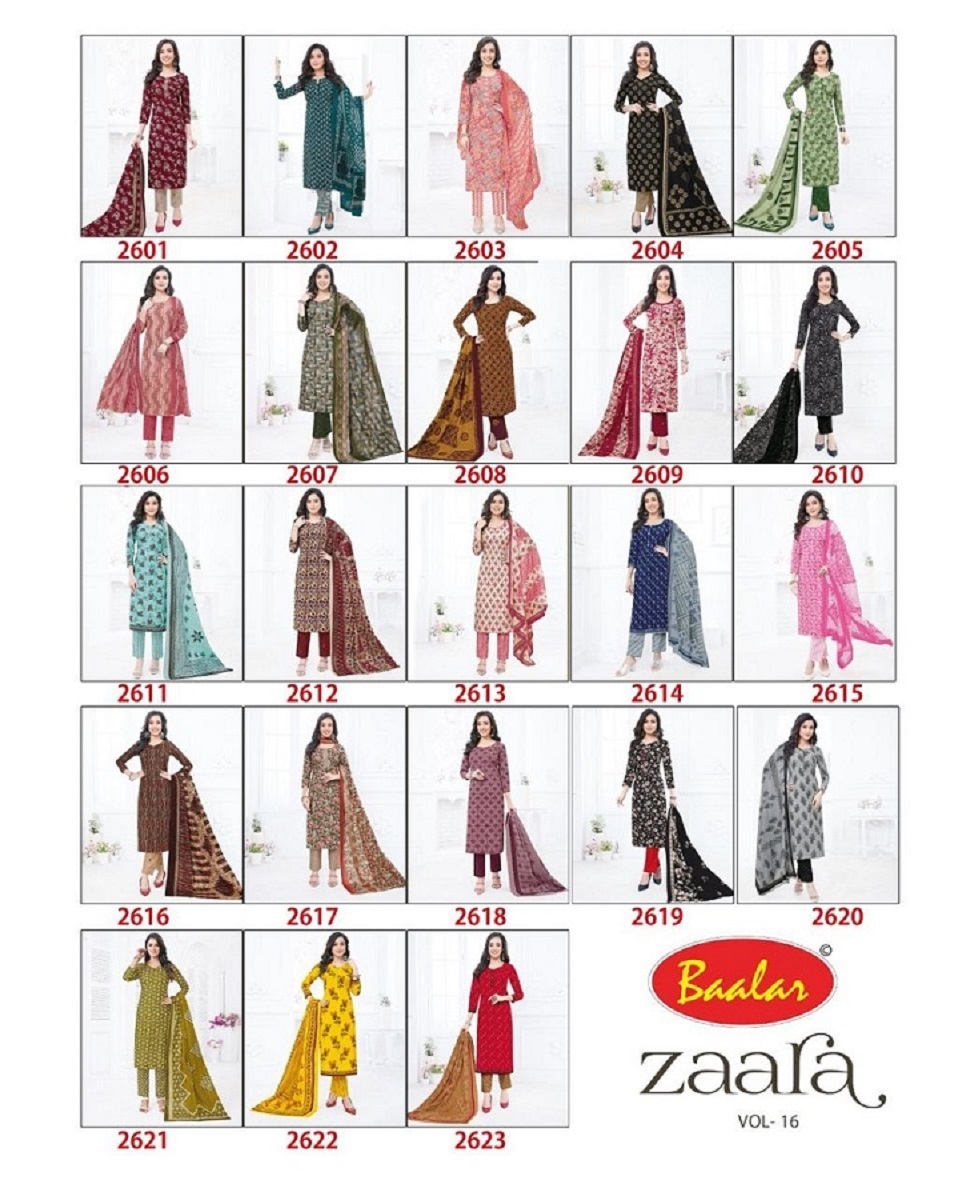 Baalar Zaara Dress Material