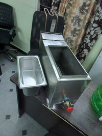 Stainless Steel Deep Oil fryer Gas Cum Electric