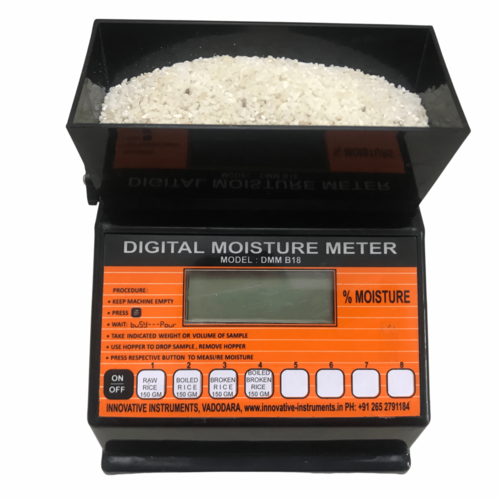 Rice Digital Moisture Meter - Accuracy: A 0.2% To 0.5%