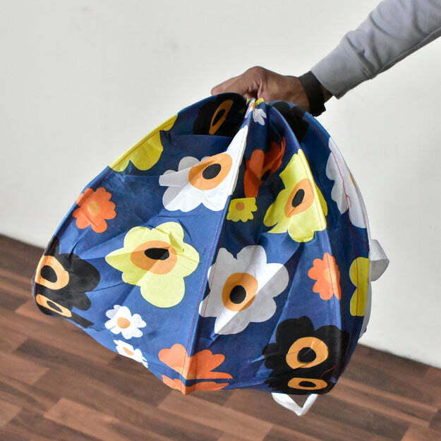 CANVAS LAUNDRY BAG TOY STORAGE LAUNDRY STORAGE 6186