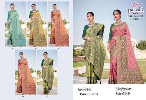 Banarasi Silk Saree For Wedding Function - Occasion: Ethnic