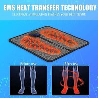 EMS FOOT MASSAGER ELECTRIC FEET MASSAGER DEEP KNEADING CIRCULATION FOOT BOOSTER FOR FEET AND LEGS MUSCLE STIMULATOR (6931)