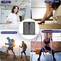 EMS FOOT MASSAGER ELECTRIC FEET MASSAGER DEEP KNEADING CIRCULATION FOOT BOOSTER FOR FEET AND LEGS MUSCLE STIMULATOR (6931)