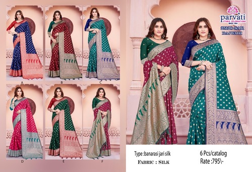 Silk Banarasi Silk Zari Work Heavy Saree