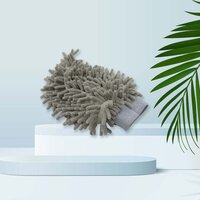 MICROFIBER MULTI-PURPOSE SUPER ABSORBENT AND PERFECT WASH CLEAN DOUBLE SIDED MICROFIBER HAND GLOVE DUSTER WINDOW KITCHEN HOME DUSTING (0669)