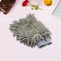 MICROFIBER MULTI-PURPOSE SUPER ABSORBENT AND PERFECT WASH CLEAN DOUBLE SIDED MICROFIBER HAND GLOVE DUSTER WINDOW KITCHEN HOME DUSTING (0669)