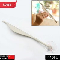SHOWER GLASS SQUEEGEE CREATIVE BATHROOM FLAT MIRROR WINDOW GLASS WIPER CLEANER BATHROOM STEAM WIPER CLEANER SQUEEGEE (4106L)