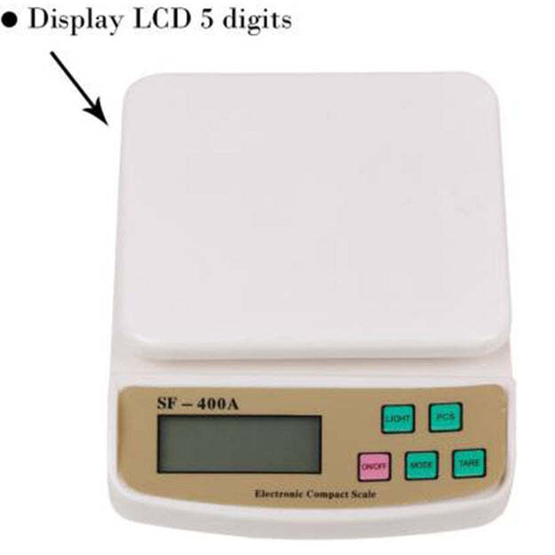 DIGITAL MULTI-PURPOSE KITCHEN WEIGHING SCALE (SF400A) 1610