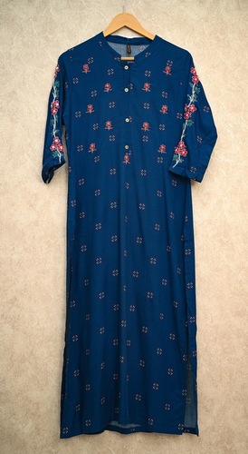 heavy work kurti