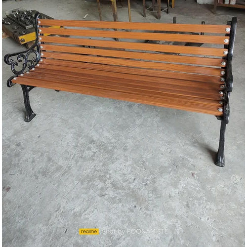 Cast iron bench