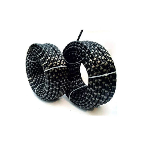 Black Rubber Plus Pu Coated Wirerope