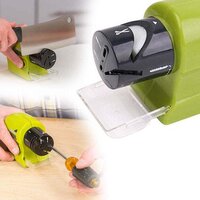CORDLESS MOTORIZED KNIFE BLADE SHARPENER TOOL (0135)