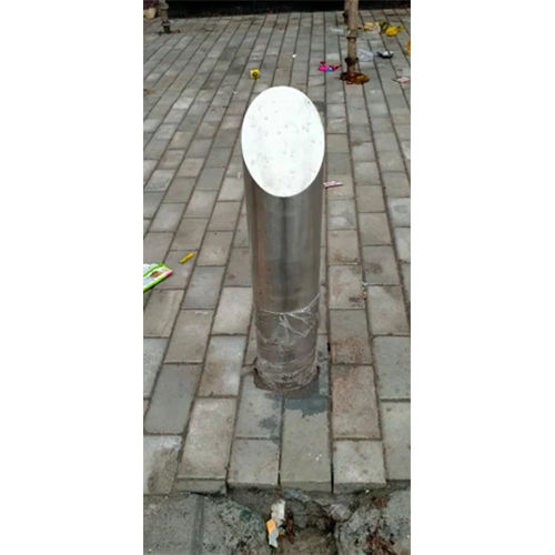 Stainless Steel Bollards - Color: Silver