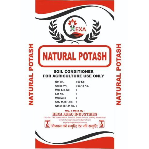 Granules Natural Potash Fertilizers