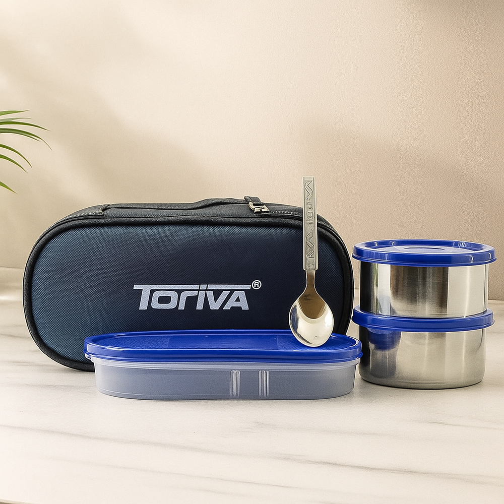 Lunch Buddy Executive Duo - Color: Red And Blue