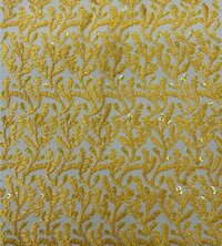 Net Embroidery Fabric - Attributes: Washable