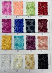 net embroidery fabric
