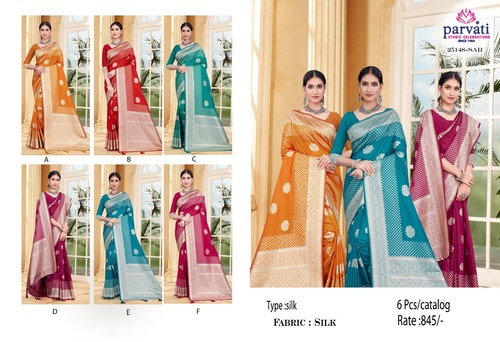 Designer Banarasi Silk Saree For Wedding Occasion