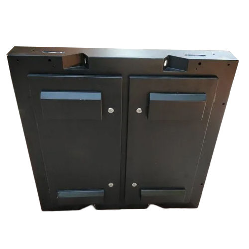 Black Led Display Ms Steel Cabinet