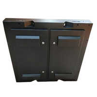 Led Display Ms Steel Cabinet - Color: Black