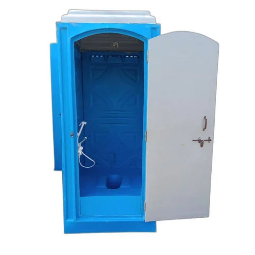 Blue Frp Blocks Toilet