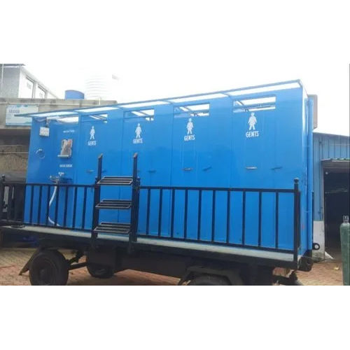 Blue Mobile 10 Seater Toilet Van