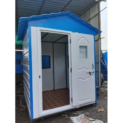 Blue 6X6X8 Feet Frp Security Cabin