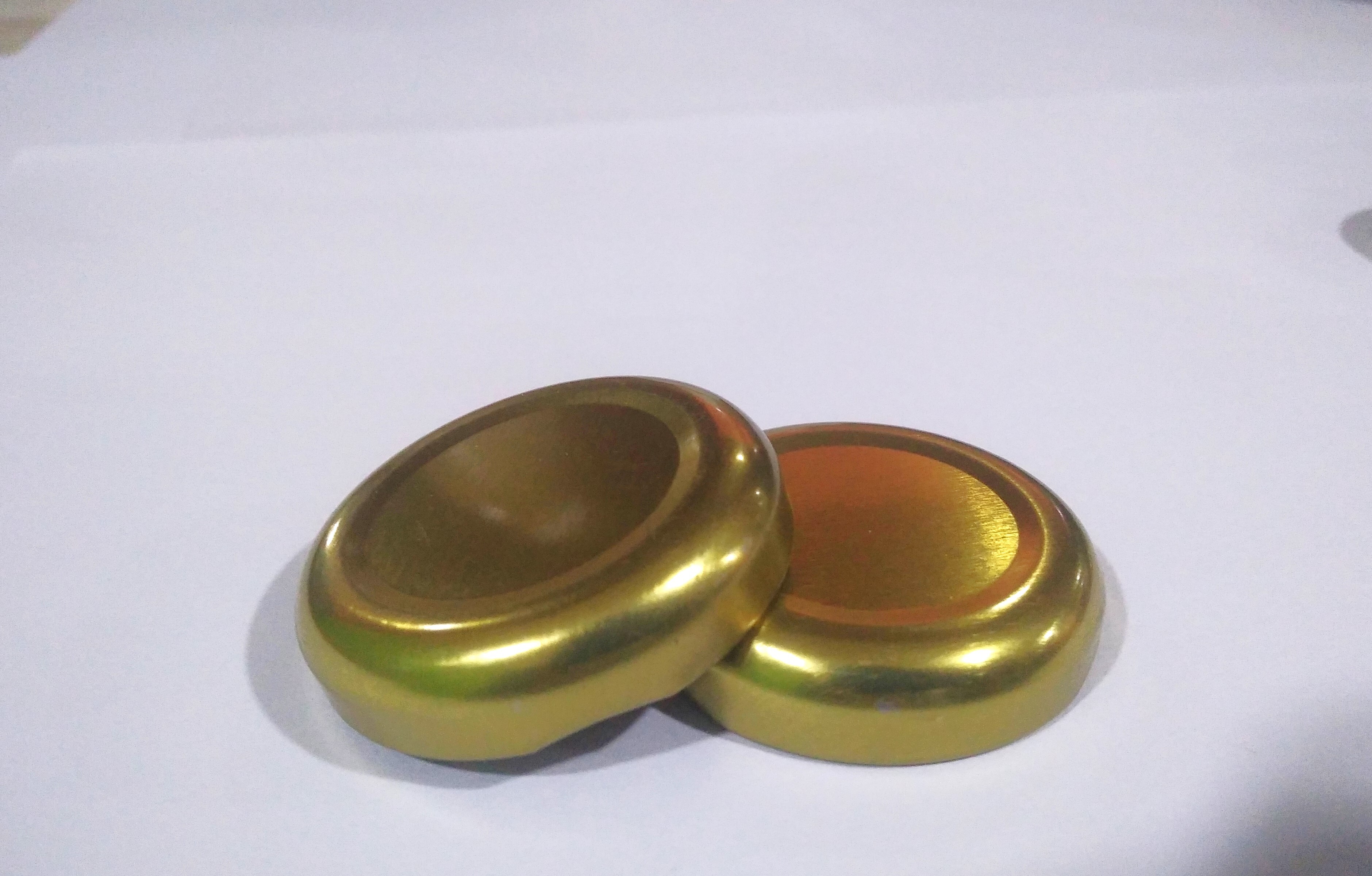 38mm Plain Gold And Silver LUG CAPS
