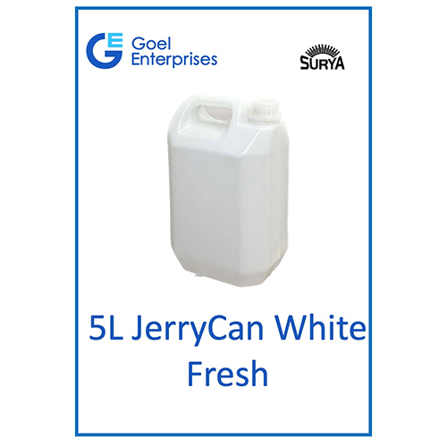 5L Jerry can White Fresh