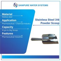 Stainless Steel 316 Powder Scoop