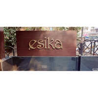 Customized  Stainess Steel Letters - Application: Commercial