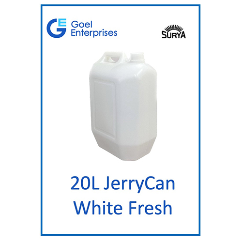 20L Jerry can White Fresh
