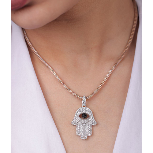 Ladies Hamsa Pendant