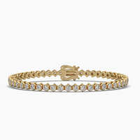 Ladies Gold Bracelets - Rose Gold, Freshwater Pearl Accents | Modern Style, Elegant For Anniversaries, Engagements, Weddings, Gifts