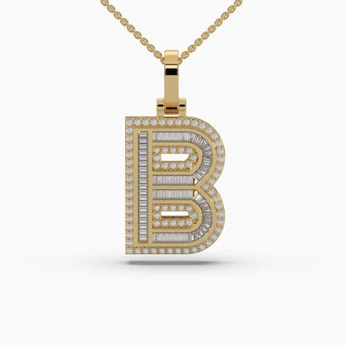 B Alphabet Necklace Fair