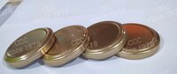 58mm Plain Gold And Silver Lug Caps - Metal, 58 Millimeter Diameter | Coated With Anti-corrosive Lacquers, Food Grade Plastisol Liner For Leak Control