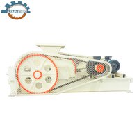 Double Roll Crushing Machine - Stainless Steel, 2110*870*810 mm | 2-10 T/hr Capacity, Automatic, Ivory White, 1 Year Warranty