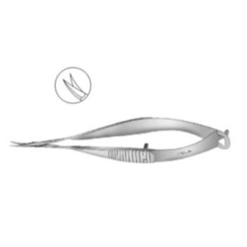 JS- 676 Vannas curved scissors Sharp