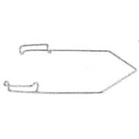Js-756 Kratz-barraquer Wire Speculum - Metal Construction, Manual Operation | Medical Grade Equipment For Hospital Use