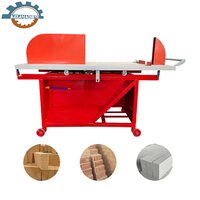 Foam Electric Brick Hollow Block Making Machine - Color: Red & White