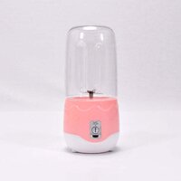 PORTABLE BLENDER PERSONAL BLENDER JUICER CUP MINI HANDHELD BLENDER WITH 4 BLADES MIXER FOR FRUIT SHAKES AND SMOOTHIES PORTABLE JUICER (MULTICOLOR)  2260