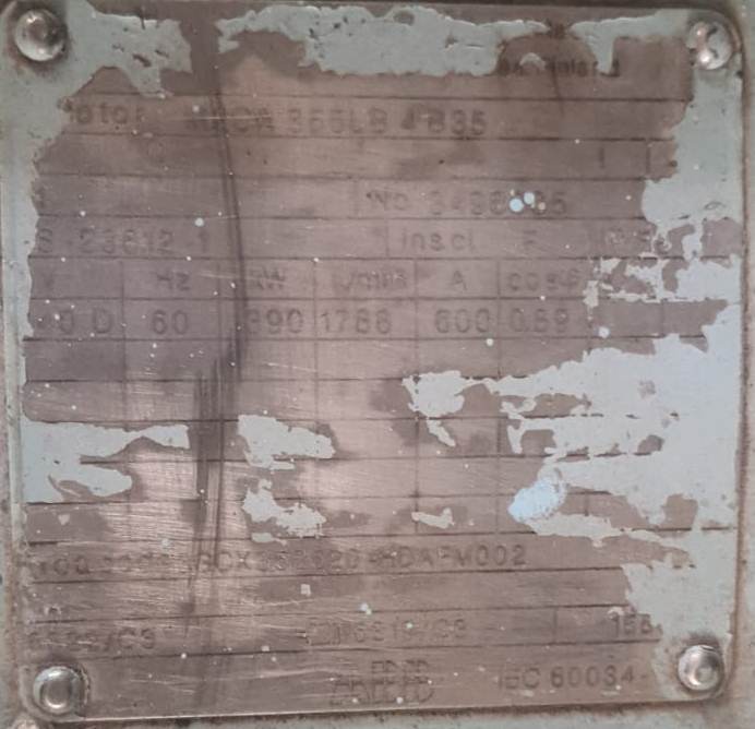 FLANGE MOUNTED INDUCTION MOTOR