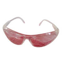 Plastic Clear Safety Goggles - Plastic, Unisex, White | Reusable Design, Adjustable Strap, Uv Protection, Superior Visibility